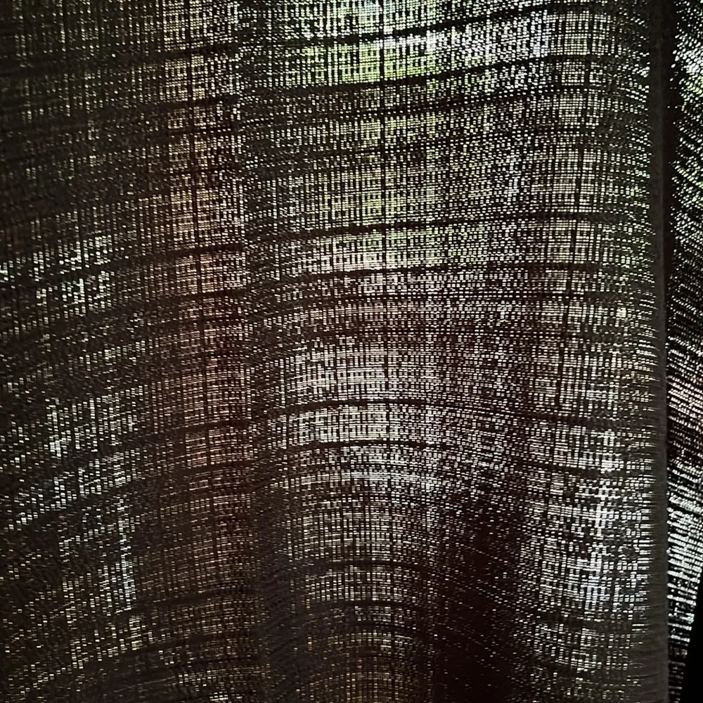 Target Home, Black fabric semi sheer curtain panels, set of 4